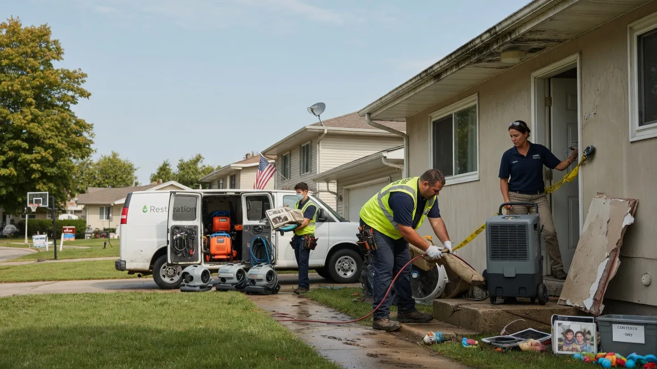 Water Damage Restoration in Melcroft, PA near me